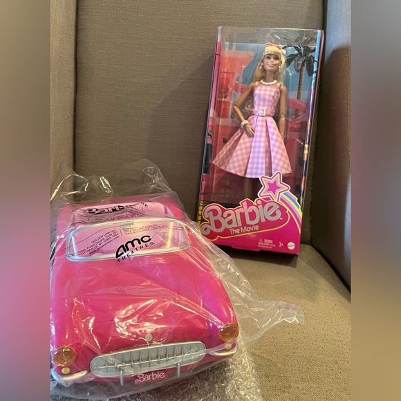 Mattel Toys New In Sealed Box Amc Exclusive Barbie Car Popcorn